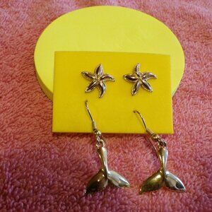 Ocean style earrings